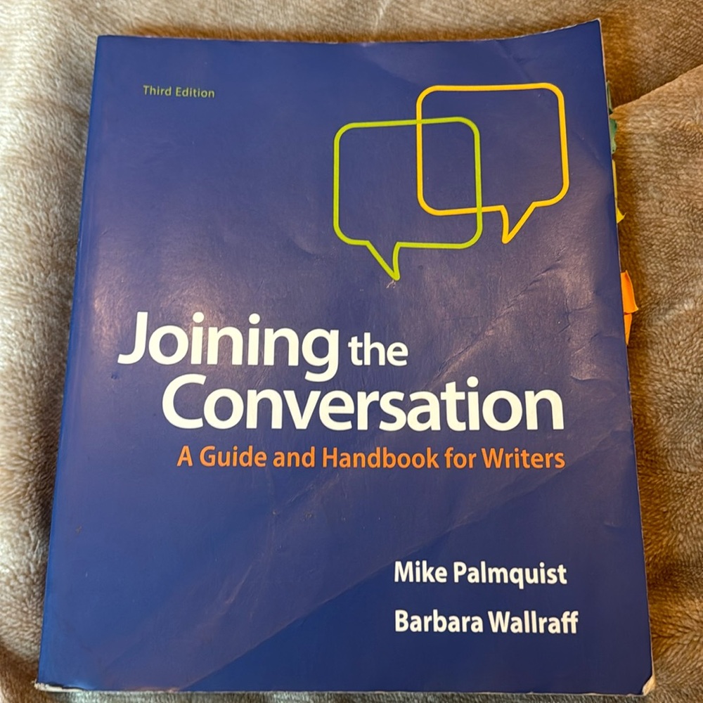 Joining the Conversation third edition